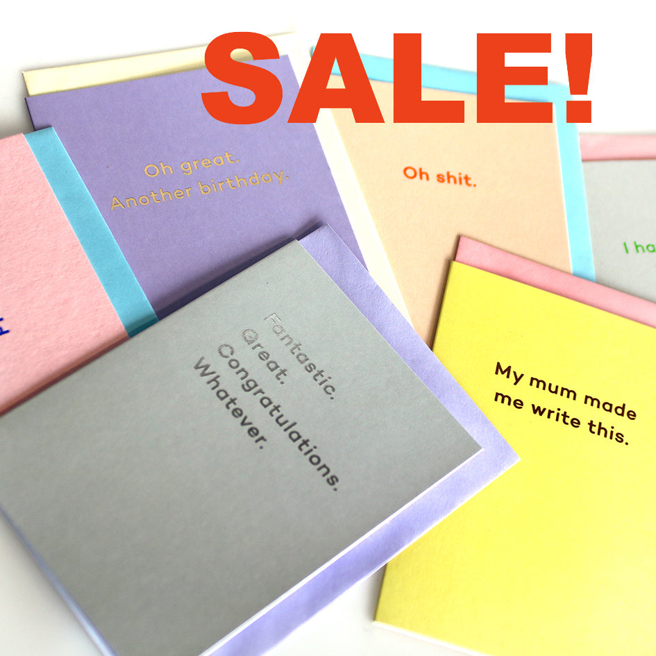all MEAN MAIL cards in SALE!