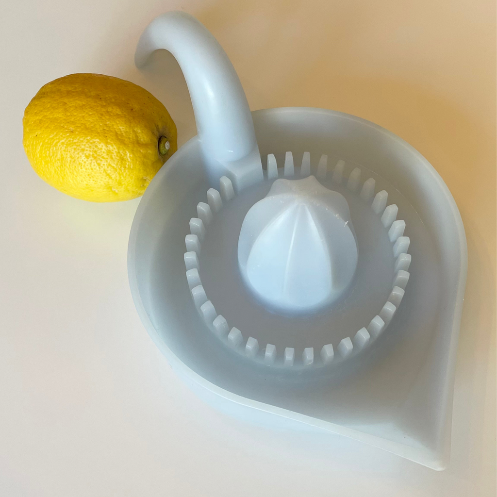 Spremiagrumi EM09 lemon squeezer by Enzo Mari for ALESSI
