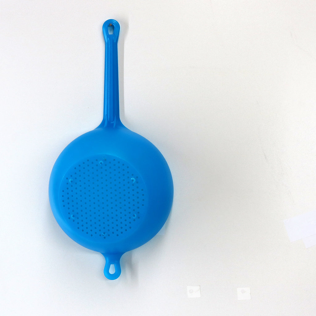 Pasta strainer EM02 Enzo Mari for ALESSI