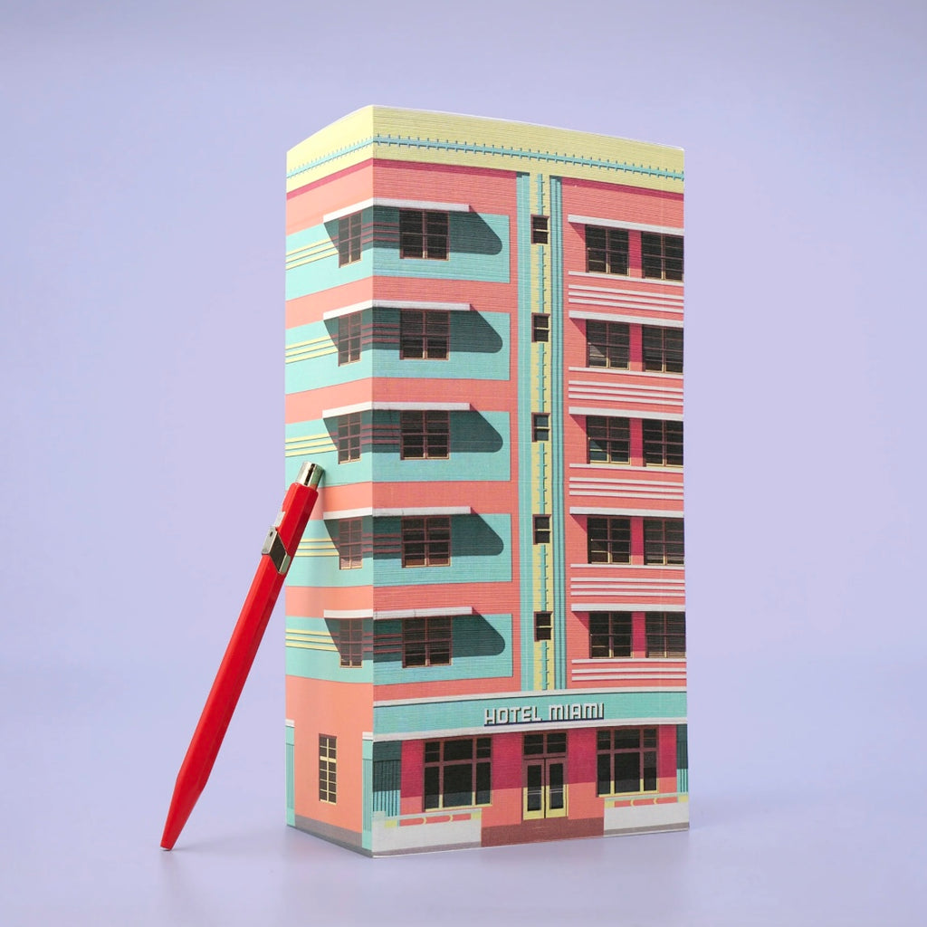 Miami notepad Paperscraper