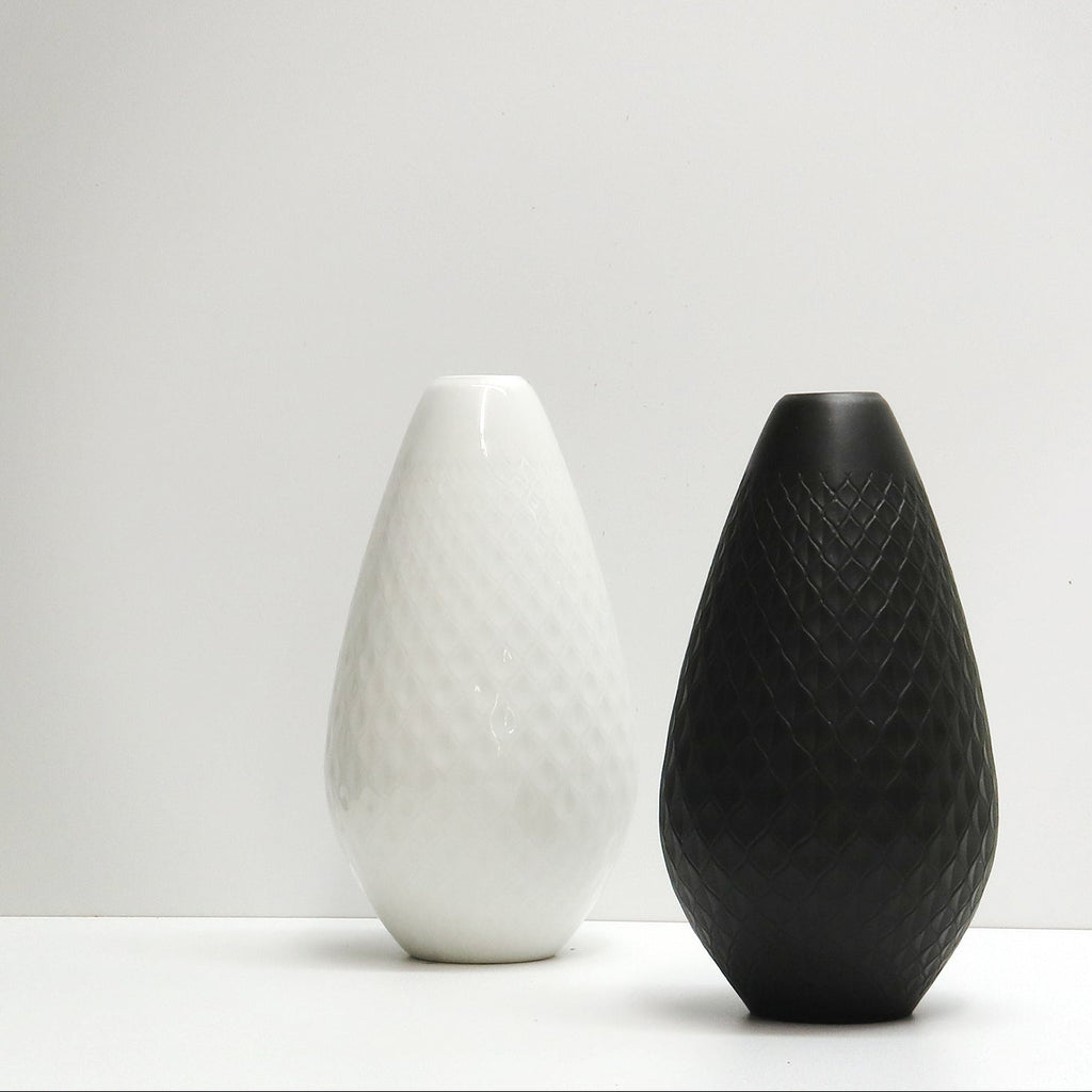 Hubert Griemert & Gerhard Kardow, flask vase for KPM Berlin