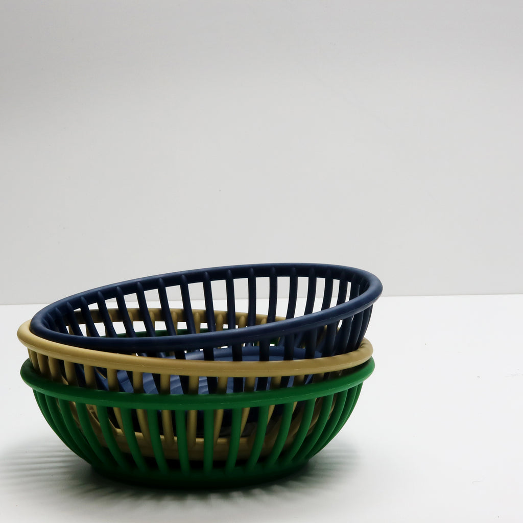 Bread basket, Enzo Mari for ALESSI 1997
