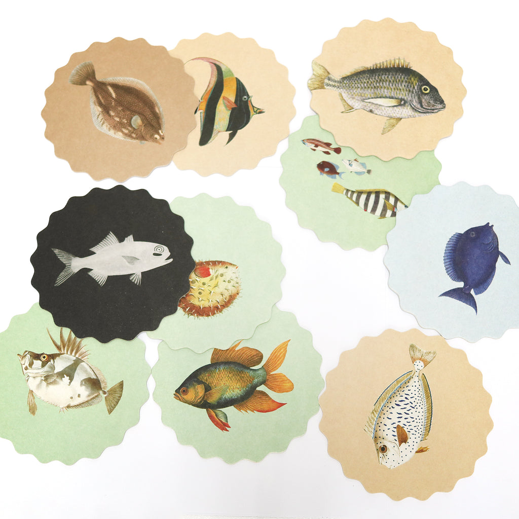 Coaster, set of 10