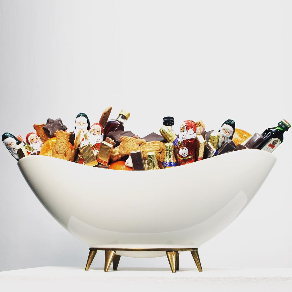 "Flower ship" from KPM Berlin