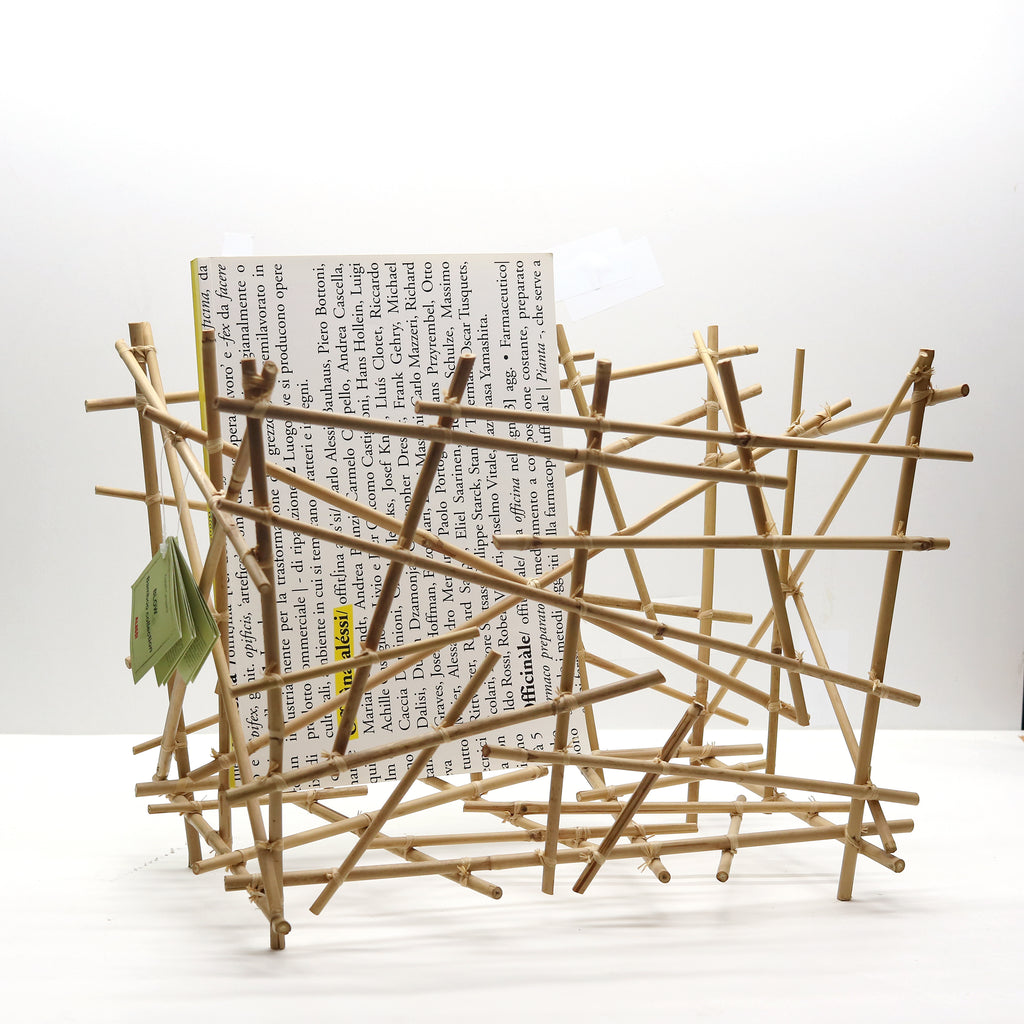 Fratelli Campana, BLOW UP BAMBOO, the magazine rack for ALESSI
