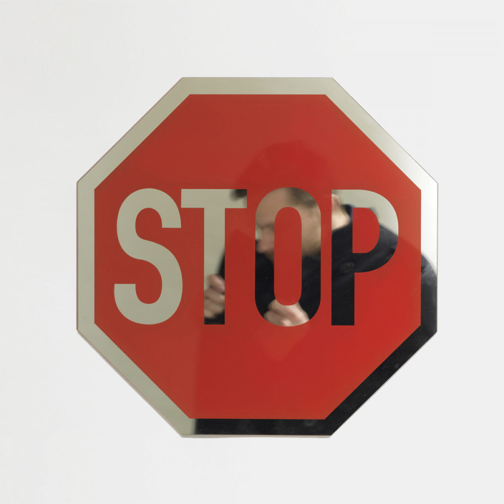 STOP mirror / exhibition piece & trade fair sample