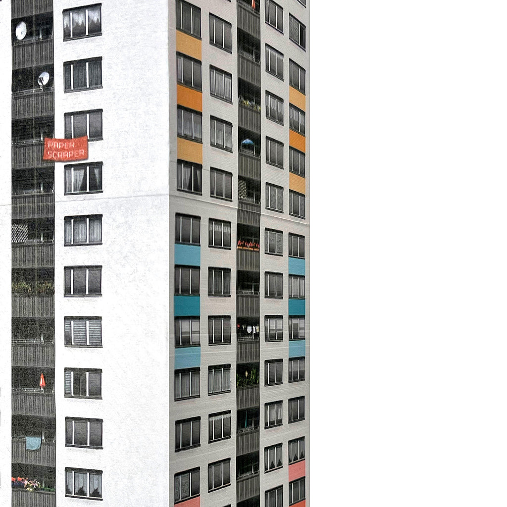 Plattenbau notepad Paperscraper