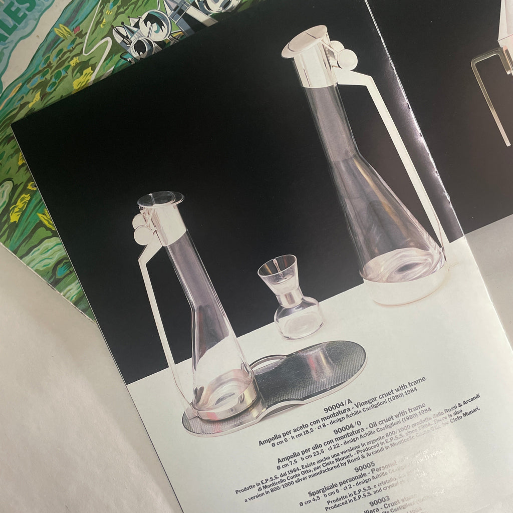 "Salzstreuer für eine Person" Achille Castiglioni, Officina ALESSI