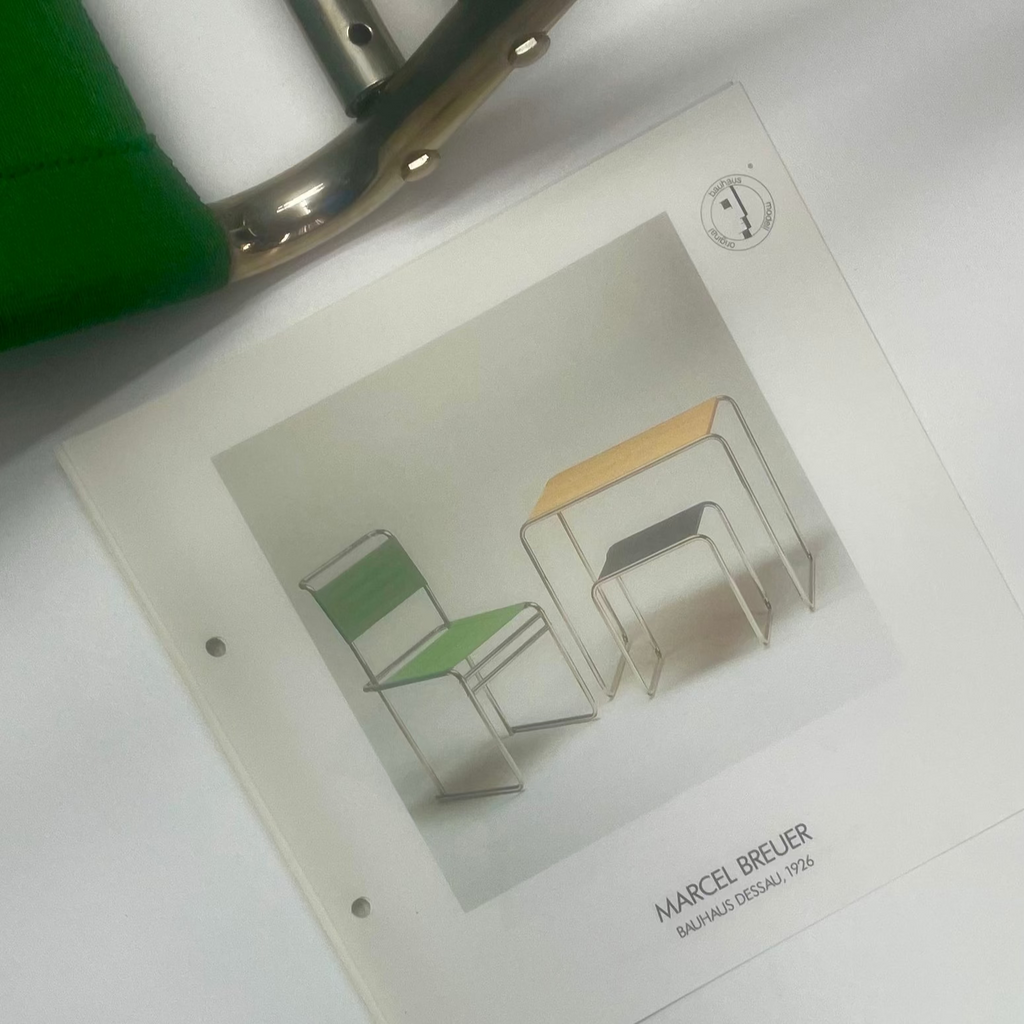 Stuhl B40, Marcel Breuer, Edition TECTA mit Eisengarn