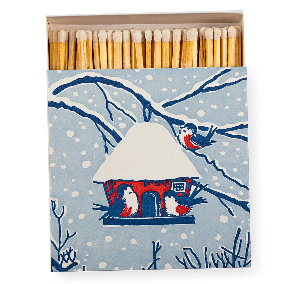 Matches verschneites VOGELHAUS von Archivist