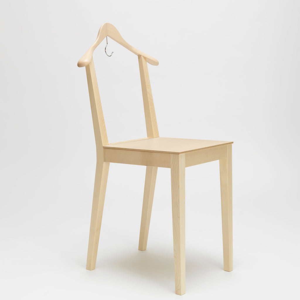 KLEIDERBÜGELSTUHL Ausstellungsstück & Messemuster