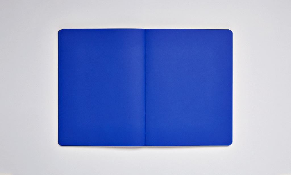 NUUNA Notizbuch NOT WHITE (blau)