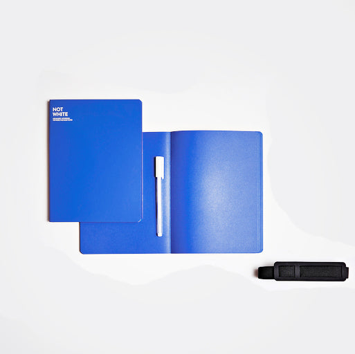NUUNA Notizbuch NOT WHITE (blau)