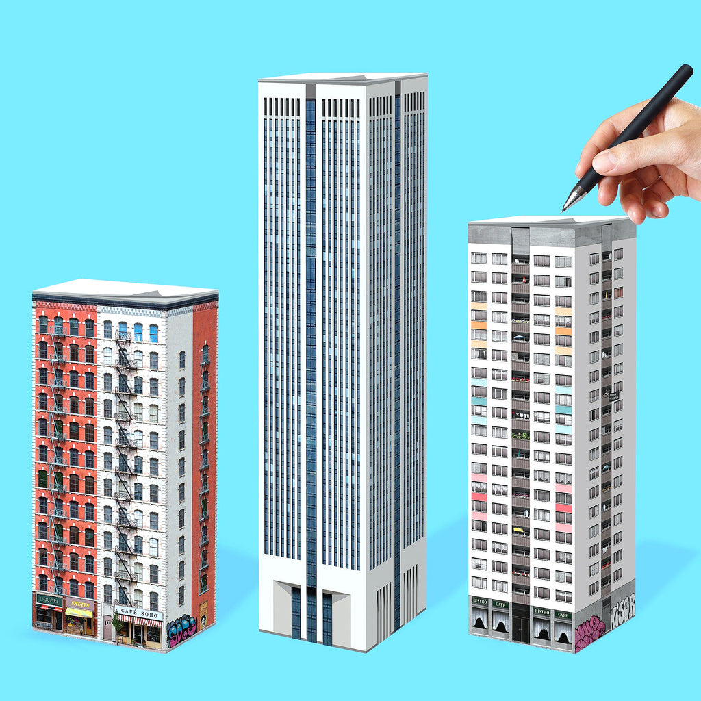 Skyscraper Downtown ZETTELBLOCK
