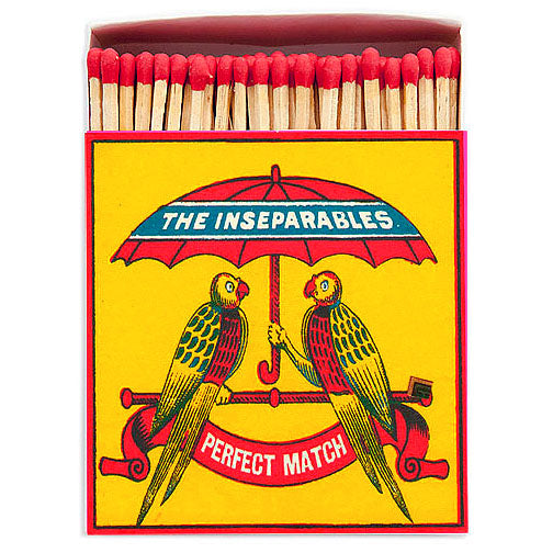 Matches INSEPARABLES (unzertrennlich)